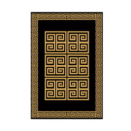 Mijölnir Kt461 Juego de Alfombrillas de Baño Antideslizantes y Antibacterianas de Poliéster (50x60cm y 60x100cm)